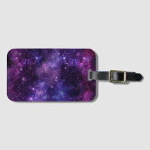 Galaxy Design Luggage Tag