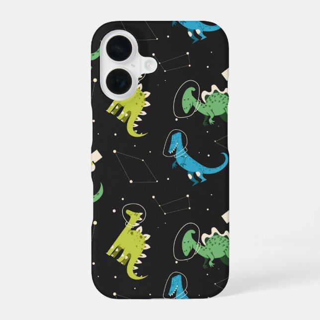 Galaxy Dino Explorers iPhone 16 Hülle (Rückseite)