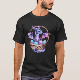 Galaxy Dragon Ostereier Basket Jagd Niedliche Kind T-Shirt