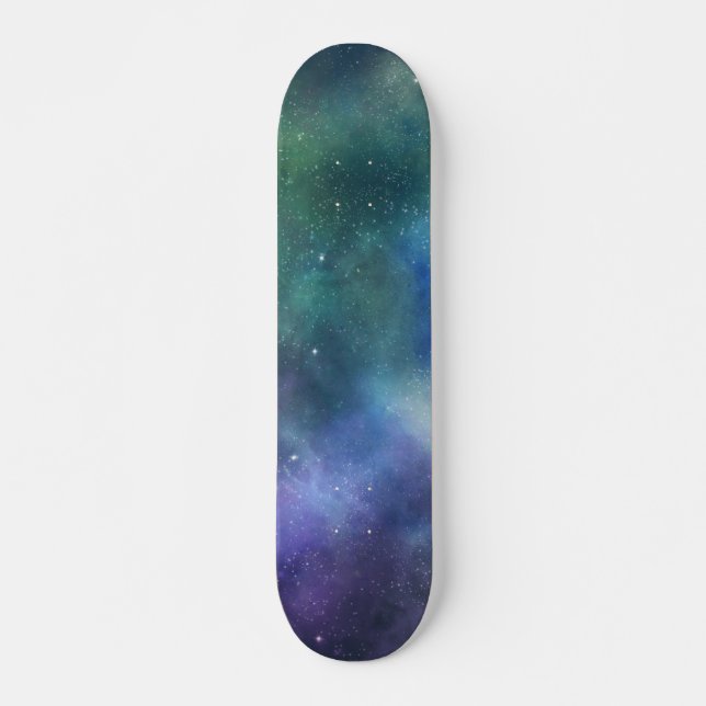 Galaxy Fan, Boys Girls & Kids, Space, Star Lover Skateboard (Vorne)