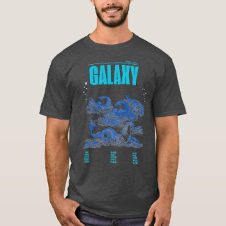 Galaxy Fantasy Sea Creatures Art T-Shirt