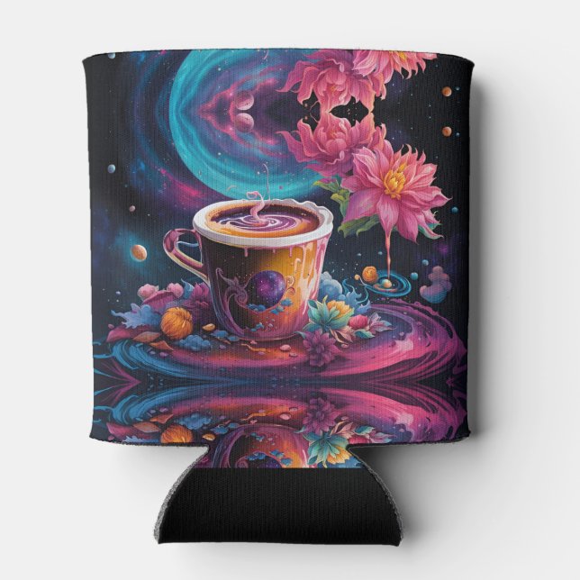 Galaxy Garden Kaffee Kunst Dosenkühler (Rückseite)