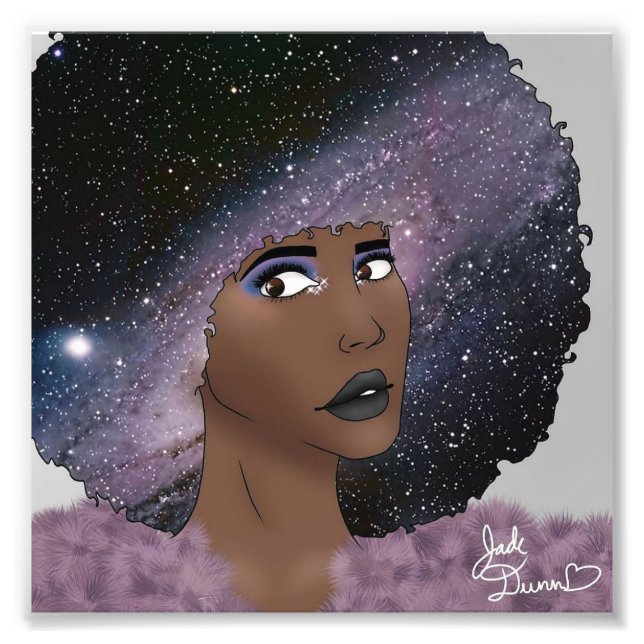 Galaxy Girl Poster (Vorne)