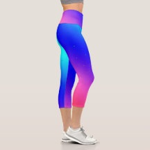 Galaxy Gradient Capri Leggings