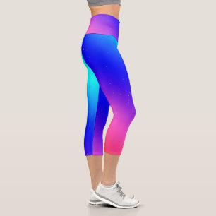 Galaxy Gradient Capri Leggings