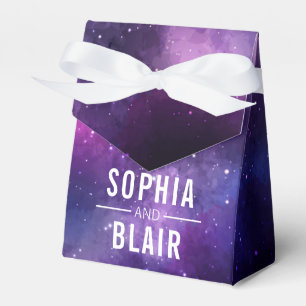 Galaxy Hearts Constellation Wedding Personalisiert Geschenkschachtel