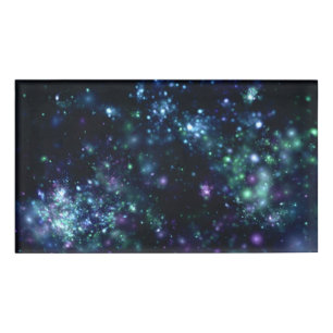 Galaxy Hintergrund Namenschild