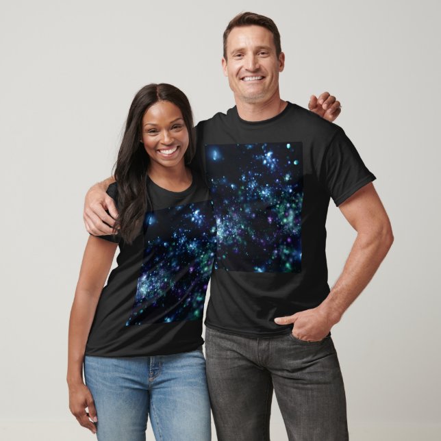 Galaxy Hintergrund T-Shirt (Unisex)