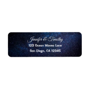 Galaxy-Hochzeit Celestial Universum Sterne Elegant