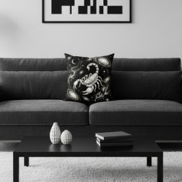 Galaxy Home Decor Scorpio Zodiac Celestial Kissen