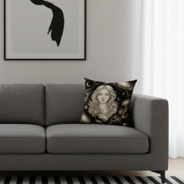 Galaxy Home Decor Virgo Zodiac Celestial Kissen