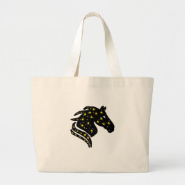 Galaxy Horse Symbol Bag Jumbo Stoffbeutel