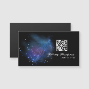 Galaxy Imitats Glitzer QR Code Magnetkarte