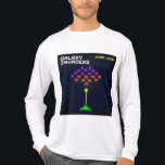 Galaxy Invaders T-Shirt Tri-Blend Shirt<br><div class="desc">Defend the universe in style with the Galaxy Invaders T-Shirt 🚀 Inspired by classic arcade space shooters, this design captures the thrill of battling waves of alien invaders among the stars. Perfect for gamers, retro lovers, and anyone who grew up dreaming of saving the galaxy. Put on this tee and...</div>