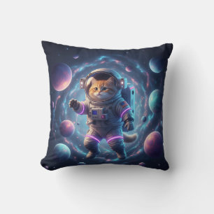 Galaxy-Katze – Der Weltraumforscher Kissen
