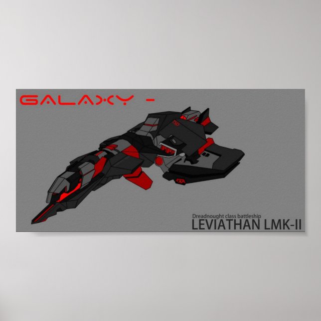 Galaxy Leviathan LMK III Poster (minderwertige Qua (Vorne)