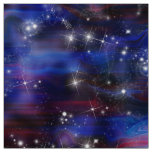 Galaxy lila sch&#246;nes n&#228;chtliches Sternenhimmel Stoff