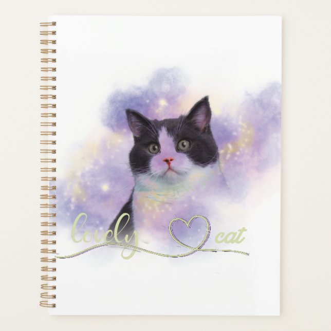 Galaxy Lovely Cat Planer (Vorderseite)