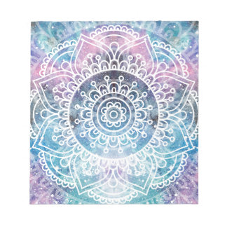 Galaxy Mandala Notizblock