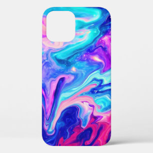Galaxy Marble Modernes Abstraktes iPhone mit Wasse Case-Mate iPhone Hülle