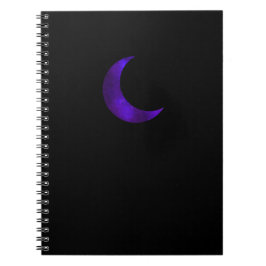Galaxy Moon Notebook Notizblock