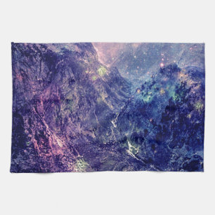 Galaxy Mountains Handtuch