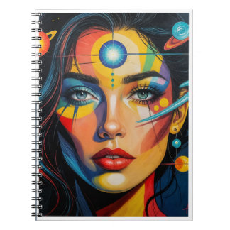 Galaxy Muse Spiral Notebook Notizblock