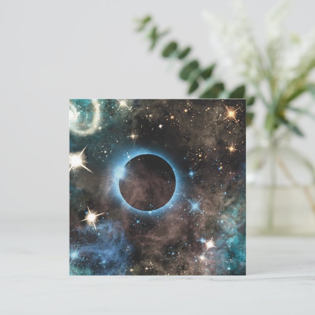 Galaxy Nebula Planet Hubble Telescope Fotografie (Stehend Vorderseite)