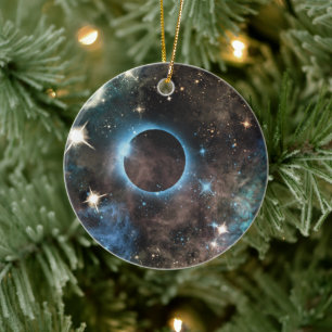 Galaxy Nebula Planet Hubble Telescope Fotografie Keramik Ornament
