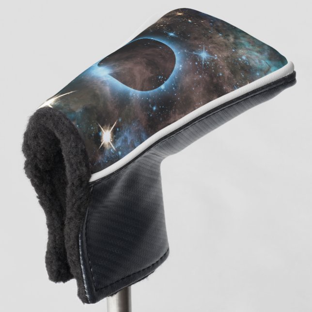 Galaxy Nebula Planet Hubble Telescope Photography Golf Headcover (3/4 Vorderseite)