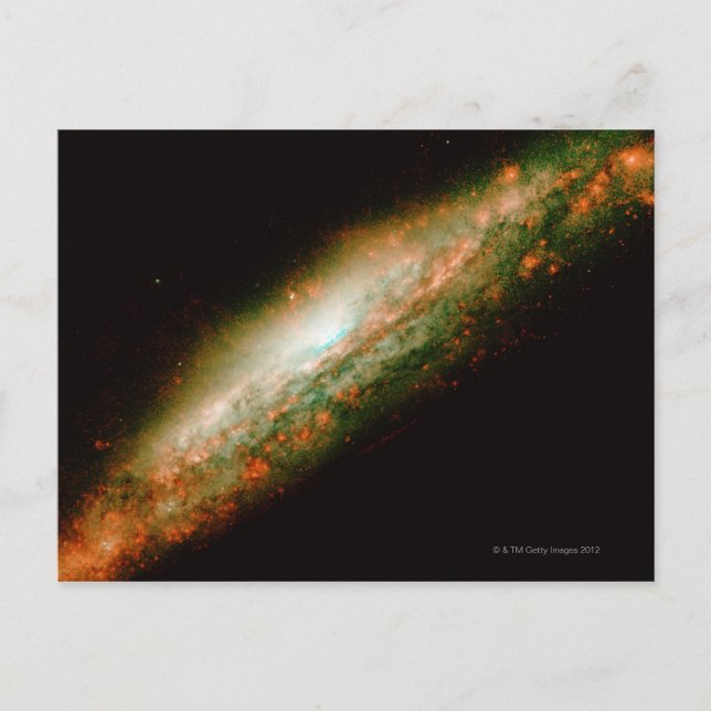 Galaxy NGC 3079 Postkarte (Vorderseite)