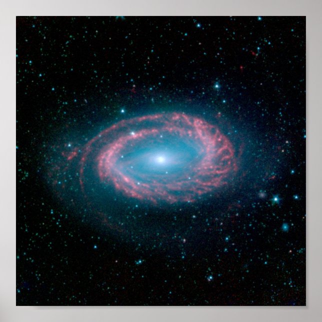 Galaxy NGC 4725 Poster (Vorne)