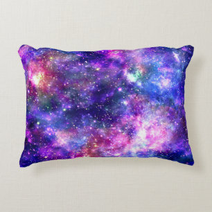 Galaxy Night Print Cosmic Design Dekokissen