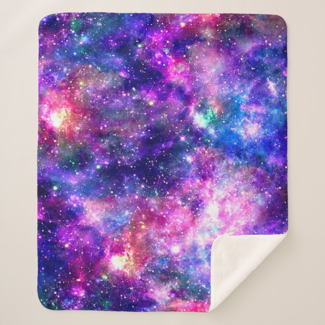 Galaxy Night Sherpadecke (Vorderseite)
