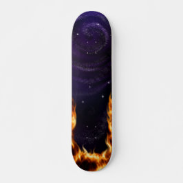 Galaxy on Fire Custom Skateboard