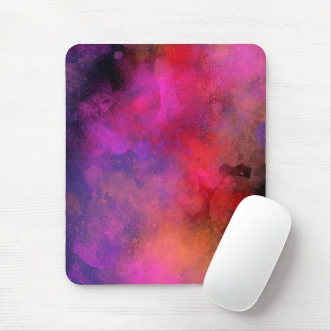 Galaxy Paint-Spritzer-Effekt Mousepad (Mit Mouse)
