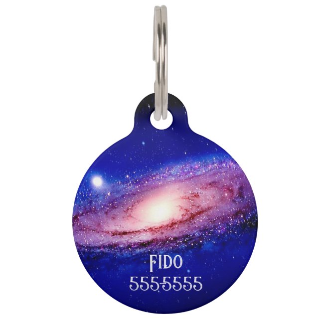 Galaxy Pet ID Tag Haustiermarke (Vorderseite)