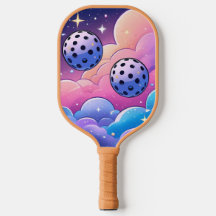 Galaxy Pickleball Magic - Niedliches, weltraumhaft