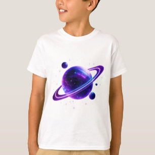 Galaxy Planet Space Kinder T-Shirt