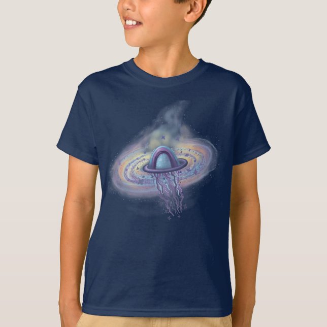 Galaxy-Planet T-Shirt (Vorderseite)