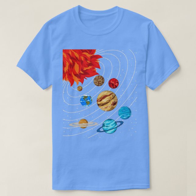 Galaxy Planets Astronomie Weltraumwissenschaft Son T-Shirt (Design vorne)