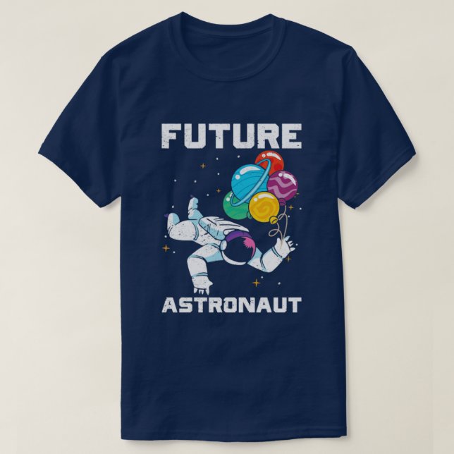 Galaxy Planets Space Science Astronomie Future Ast T-Shirt (Design vorne)