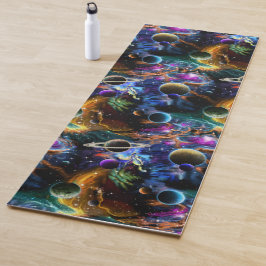 Galaxy Planets Stars Yogamatte