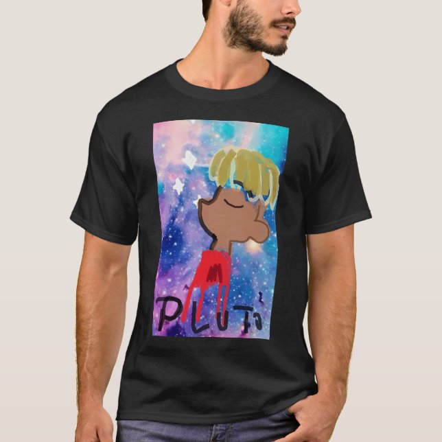 Galaxy Pluto T-Shirt (Vorderseite)