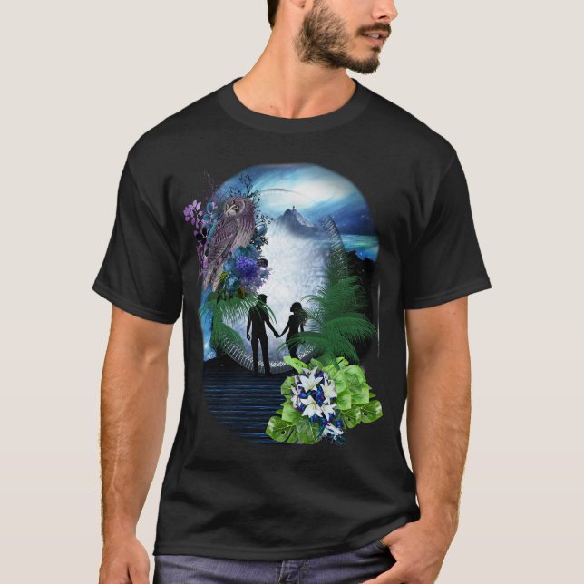 Galaxy-Portal Beste-man-Geschenk T-Shirt (Vorderseite)