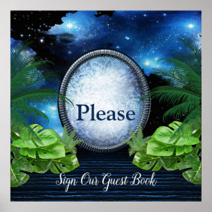 Galaxy-Portal-Hochzeit Poster