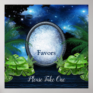 Galaxy Portal Hochzeit Poster