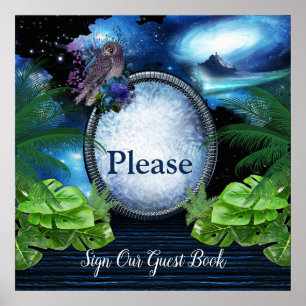 Galaxy Portal Hochzeit Poster