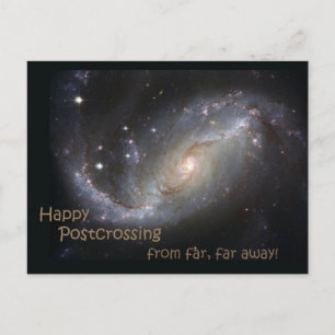 Galaxy Postcross Postcard Postkarte