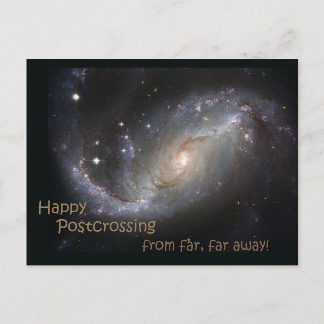 Galaxy Postcross Postcard Postkarte (Vorderseite)